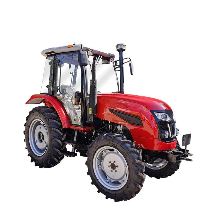 신차이 엔진 80HP 농장 트랙터 기계 80 HP 미니 4 휠 트랙터