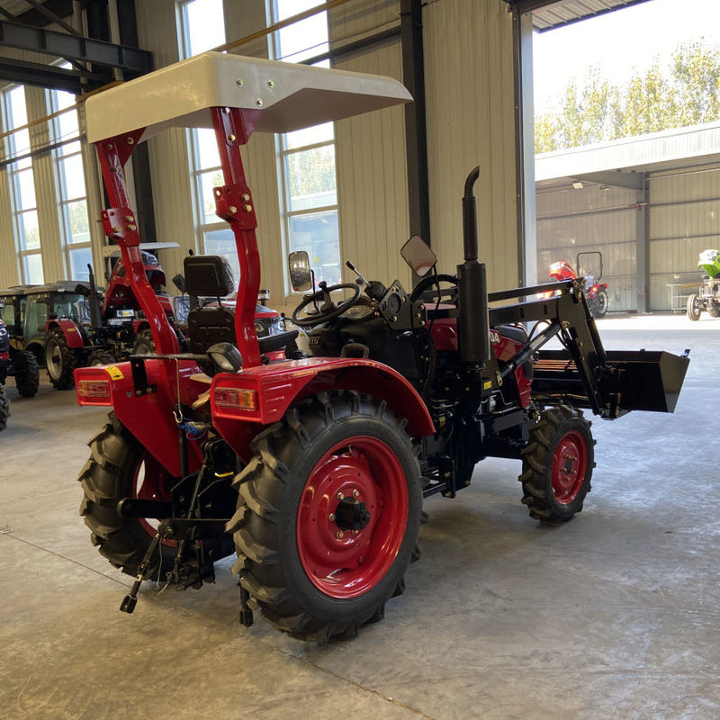 가이드 드라이브 휠 트랙터 농업용 2500 KG 중량 농업 기계 CE 인증