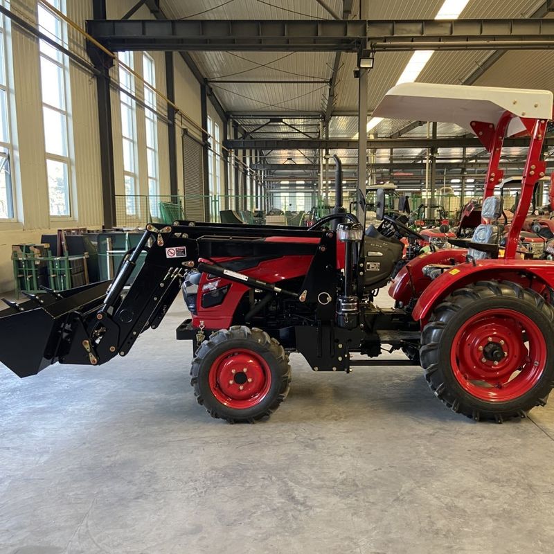 가이드 드라이브 휠 트랙터 농업용 2500 KG 중량 농업 기계 CE 인증