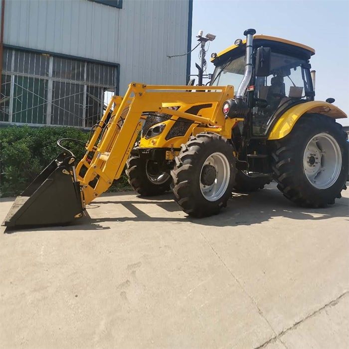 새로운 2024 기어 드라이브 농장 트랙터 110HP 120HP 휠 트랙터