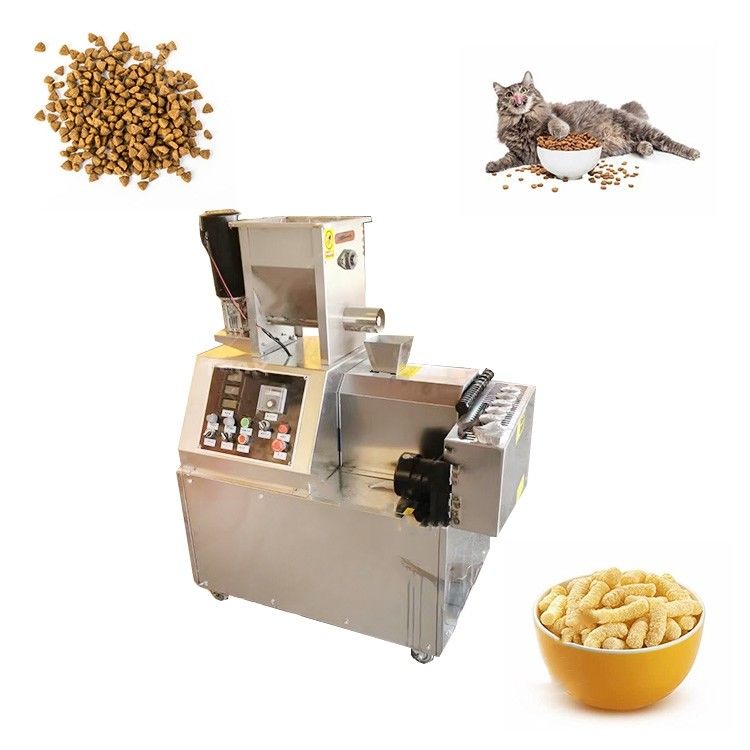 5.5kw 스냅 바 듀얼 스크루 익스트루더 튀긴 옥수수 칩 스냅스 식품 제조 기계