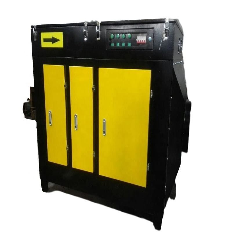 폐기물 가스 처리 장비 0.75-7.5kw 전력 380v/50hz 전압 및 고급 정화 기술