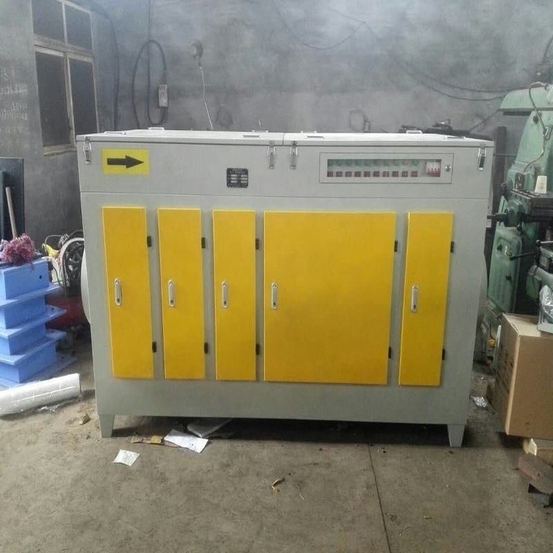 폐기물 가스 처리 장비 0.75-7.5kw 전력 380v/50hz 전압 및 고급 정화 기술